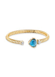 Trisolina Blue Topaz Bangle
