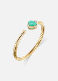 Trisolina Chrysoprase Bangle