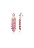 Pampilles Pink Sapphire Earrings