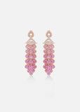 Pampilles Pink Sapphire Earrings