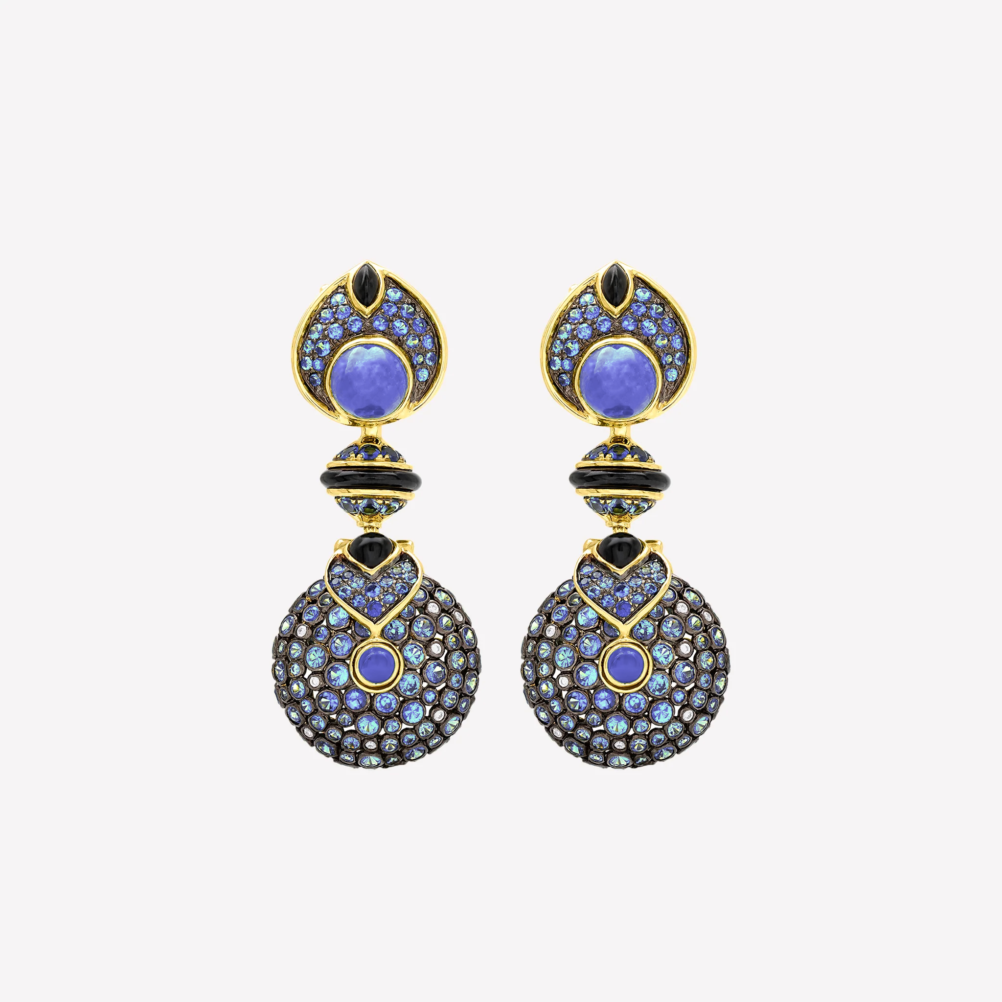 Pneu Limited Edition Blue Sapphire Earrings