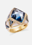 Silana Ring Blue Topaz