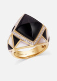 Silana Ring Black Spinel