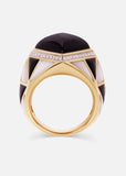 Silana Ring Black Spinel
