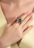 Silana Ring Blue Topaz