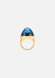 Tigella Ring with Blue Topaz