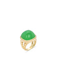 Tigella Chrysoprase Ring
