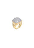 Tigella Diamond Pavé Ring