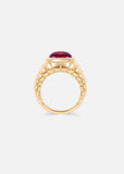 Timo Cabochon Rubellite Ring