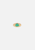 Timo Cabochon Chrysoprase Ring