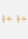 Trisola Diamond Stud Earrings