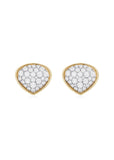 Trisola Diamond Stud Earrings