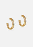 Trisolina Hoop Earrings - 22mm