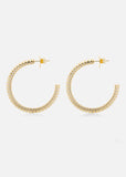Trisolina Hoop Earrings – 45mm