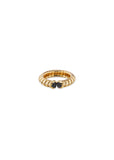 Trisolina Black Diamond Pavé Ring