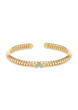 the Kiss - Trisolina Paraiba Tourmaline Bangle