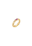 Trisolina Ruby Pavé Ring