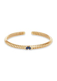 the Kiss - Trisolina Sapphire Pavé Bangle