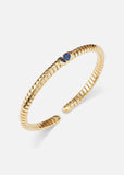 the Kiss - Trisolina Sapphire Pavé Bangle