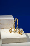 Triangolini Gold Ring