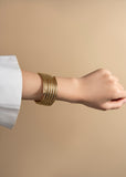 Trisolina Five Row Bangle