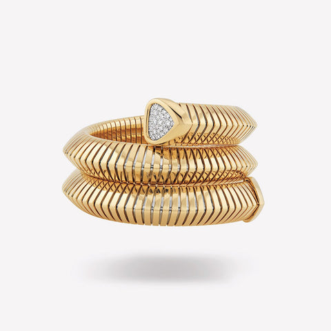 marinab.com, Trisola Yellow Gold Triple Cuff