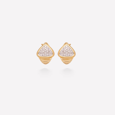 marinab.com, Trisola Diamond Stud Earrings