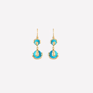 marinab.com, Cardan Turquoise Earrings