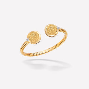 marinab.com, Soleil Gold Double Bangle