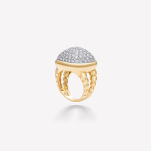 marinab.com, Tigella Pav&eacute; Diamond Ring