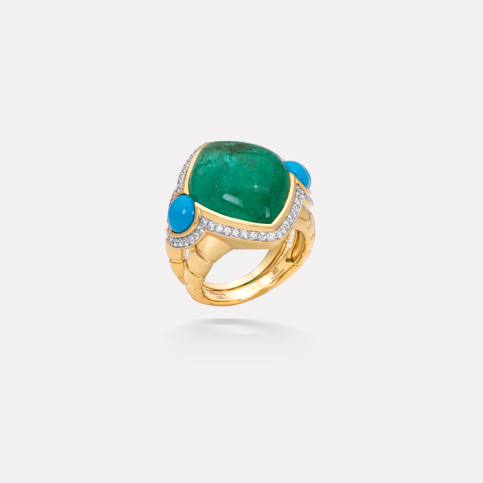 marinab.com, Muzo Emerald One of a Kind Fides Ring